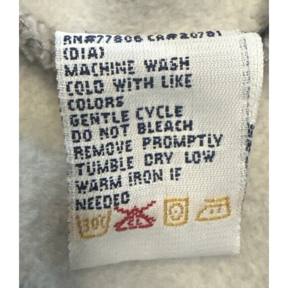 VTG Men’s Tommy Hilfiger Athletics GRAY 1/4 Zip Long Sleeve Sweatshirt Sz S - Picture 8 of 8